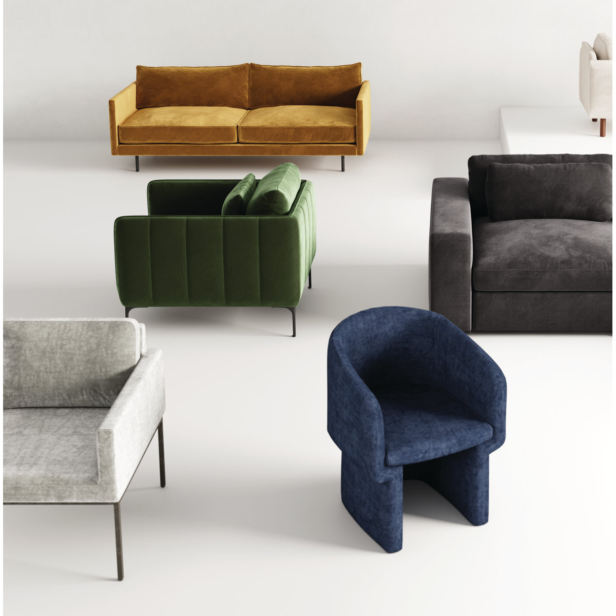 Rae Upholstered Armchair